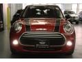 2015 Blazing Red Metallic Mini Cooper Hardtop 4 Door  photo #2