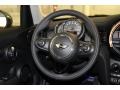 2015 Mini Cooper Carbon Black Interior Steering Wheel Photo
