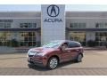 2015 Dark Cherry Pearl Acura MDX SH-AWD Technology  photo #3