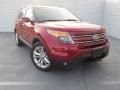 2015 Ruby Red Ford Explorer Limited  photo #2