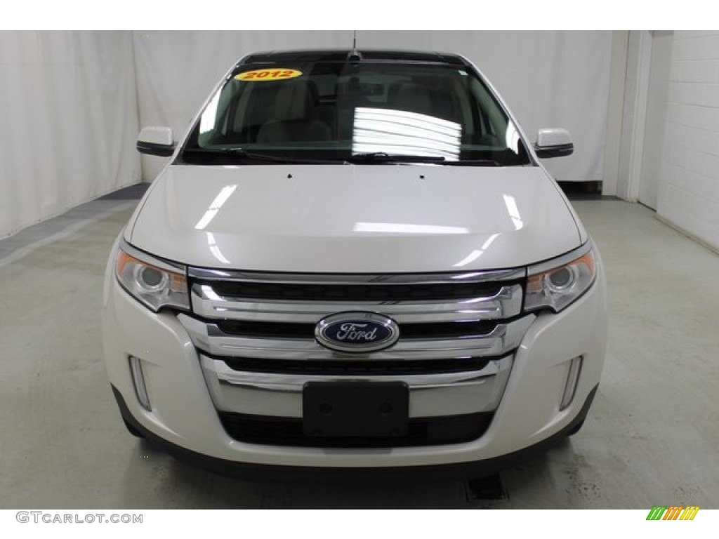 2012 Edge Limited AWD - White Platinum Metallic Tri-Coat / Medium Light Stone photo #2