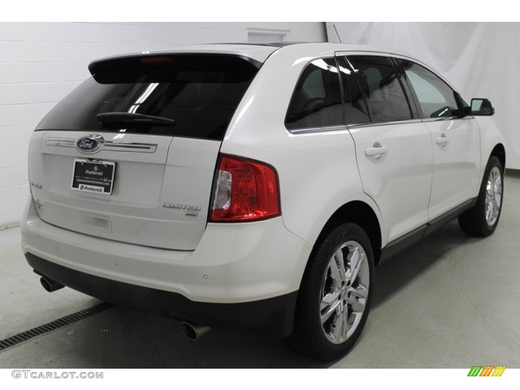 2012 Edge Limited AWD - White Platinum Metallic Tri-Coat / Medium Light Stone photo #6