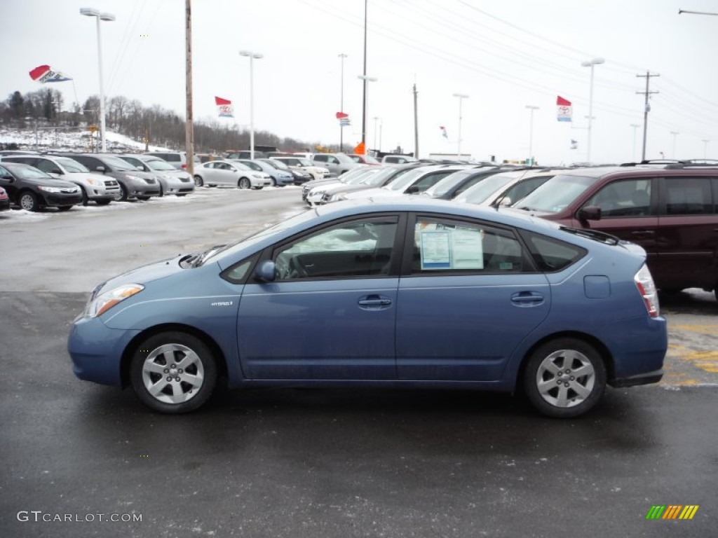 2008 Prius Hybrid - Seaside Blue Pearl / Gray photo #5