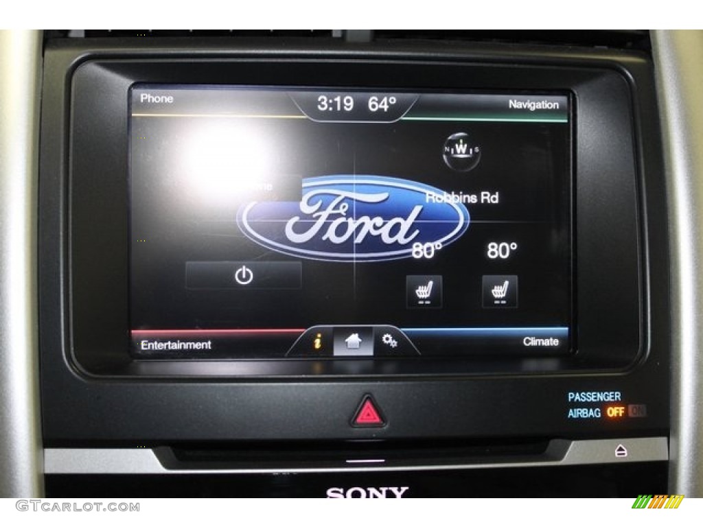 2012 Edge Limited AWD - White Platinum Metallic Tri-Coat / Medium Light Stone photo #37