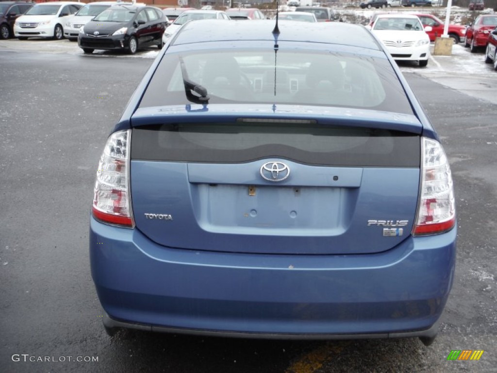 2008 Prius Hybrid - Seaside Blue Pearl / Gray photo #6