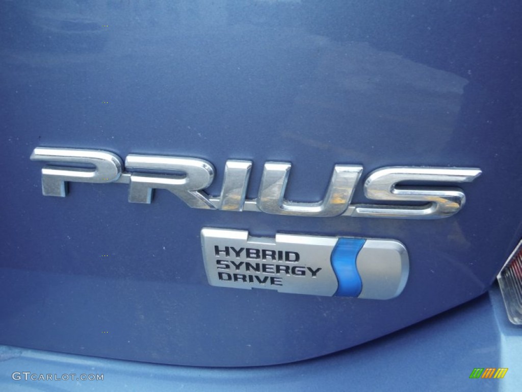 2008 Prius Hybrid - Seaside Blue Pearl / Gray photo #8