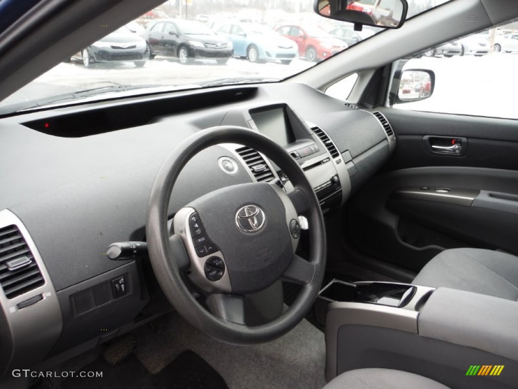2008 Prius Hybrid - Seaside Blue Pearl / Gray photo #10