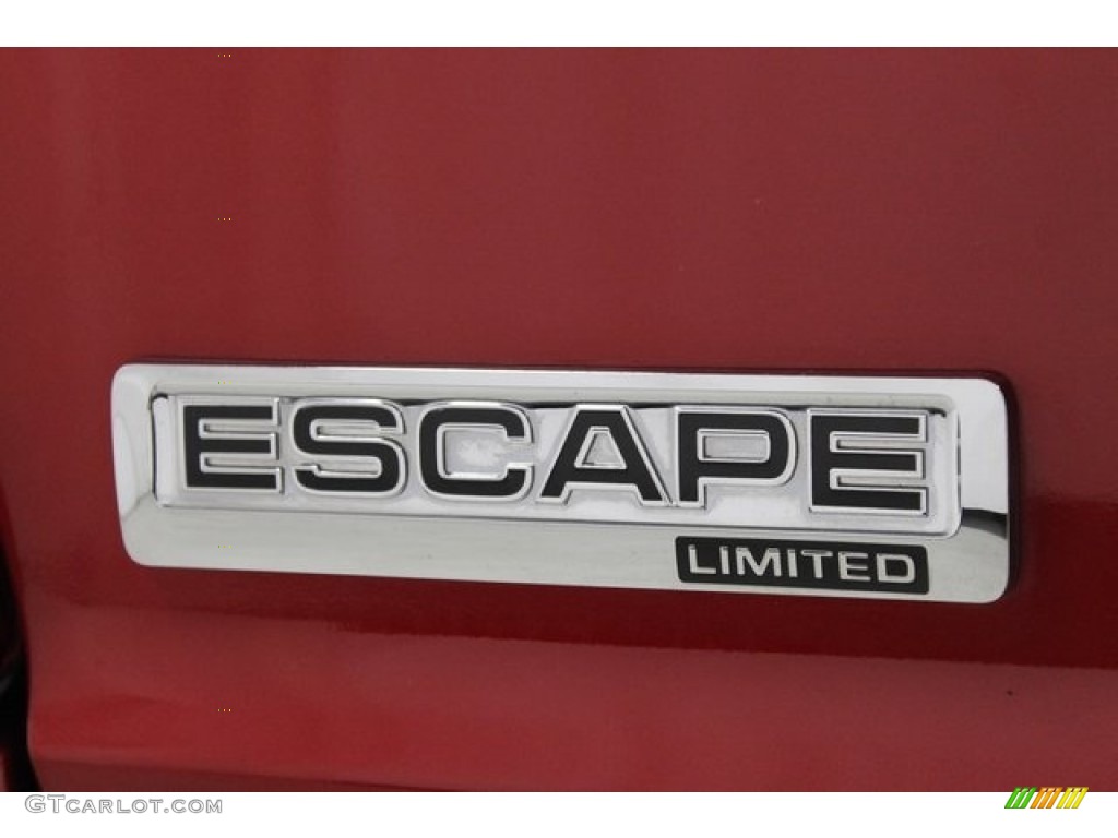 2008 Escape Limited 4WD - Redfire Metallic / Charcoal photo #7