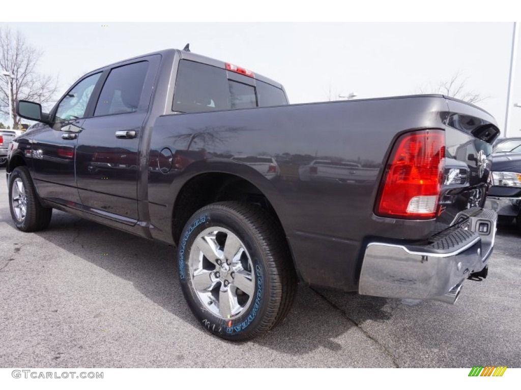 Granite Crystal Metallic 2015 Ram 1500 Big Horn Crew Cab Exterior Photo #101212788