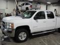 2010 Summit White Chevrolet Silverado 2500HD LTZ Crew Cab 4x4  photo #2