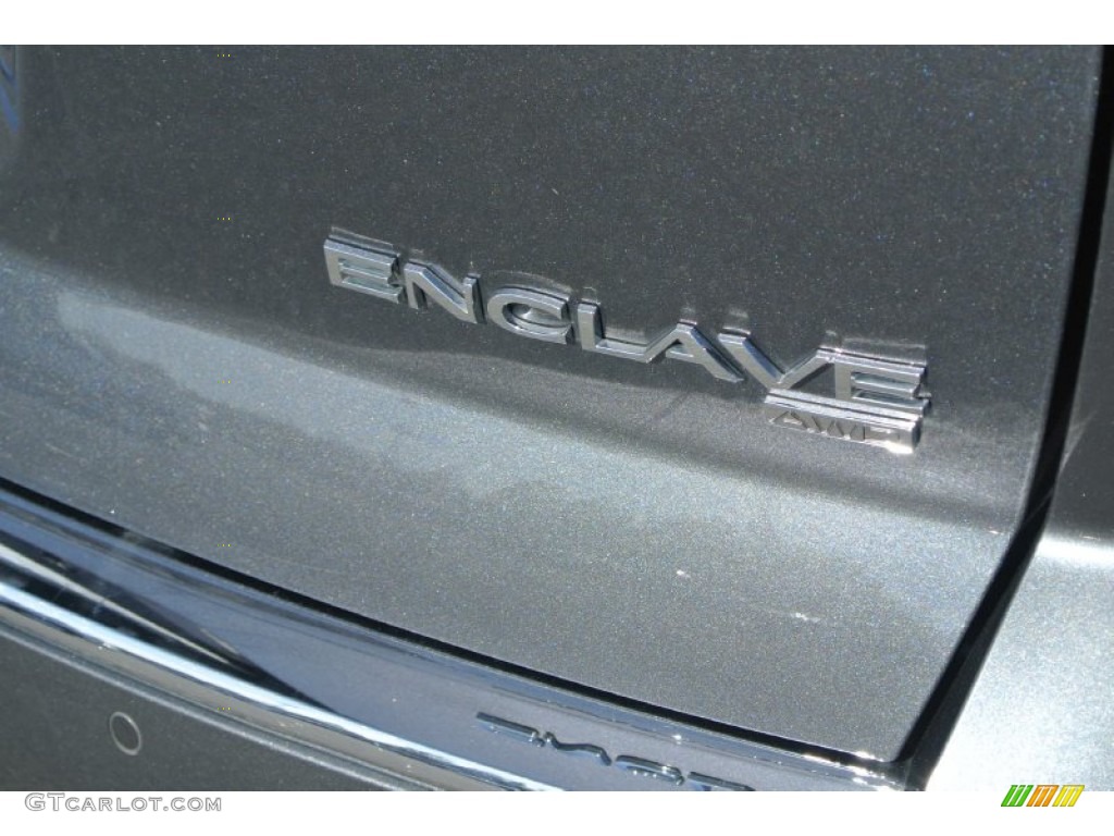 2014 Enclave Leather AWD - Cyber Gray Metallic / Ebony photo #7