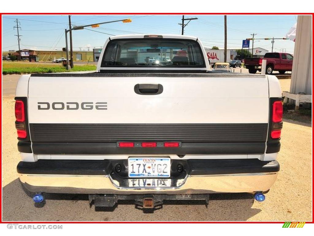 1997 Ram 3500 Laramie Extended Cab 4x4 Dually - Bright White / Gray photo #4