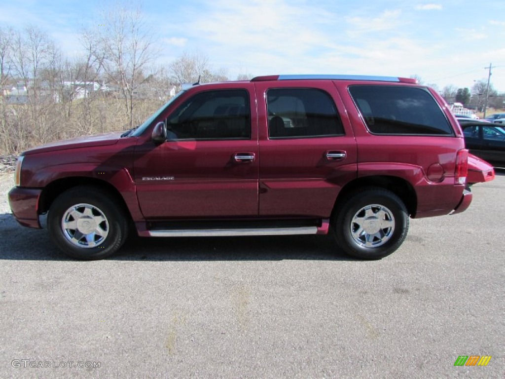 2004 Escalade AWD - Red E / Shale photo #1