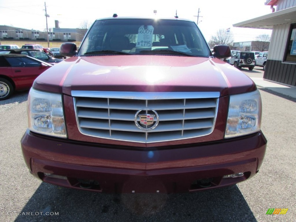 2004 Escalade AWD - Red E / Shale photo #3