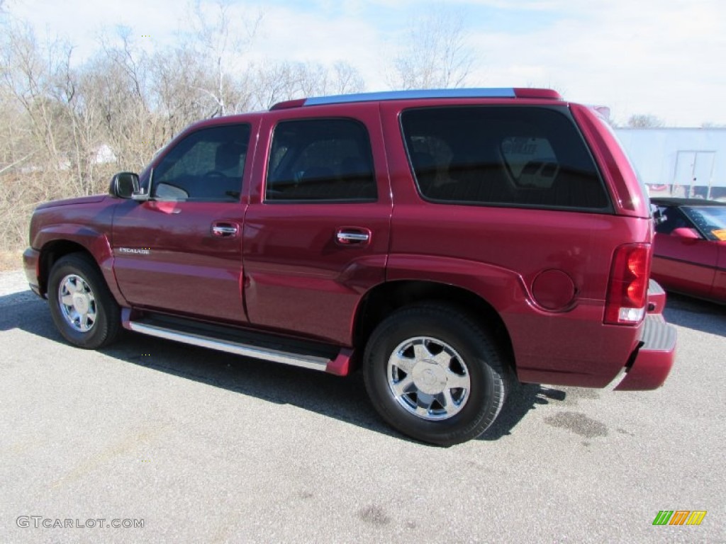 2004 Escalade AWD - Red E / Shale photo #5