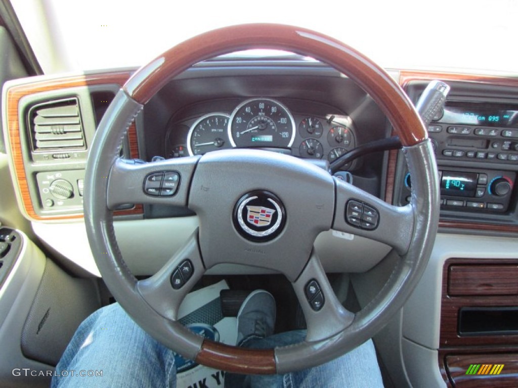 2004 Escalade AWD - Red E / Shale photo #44