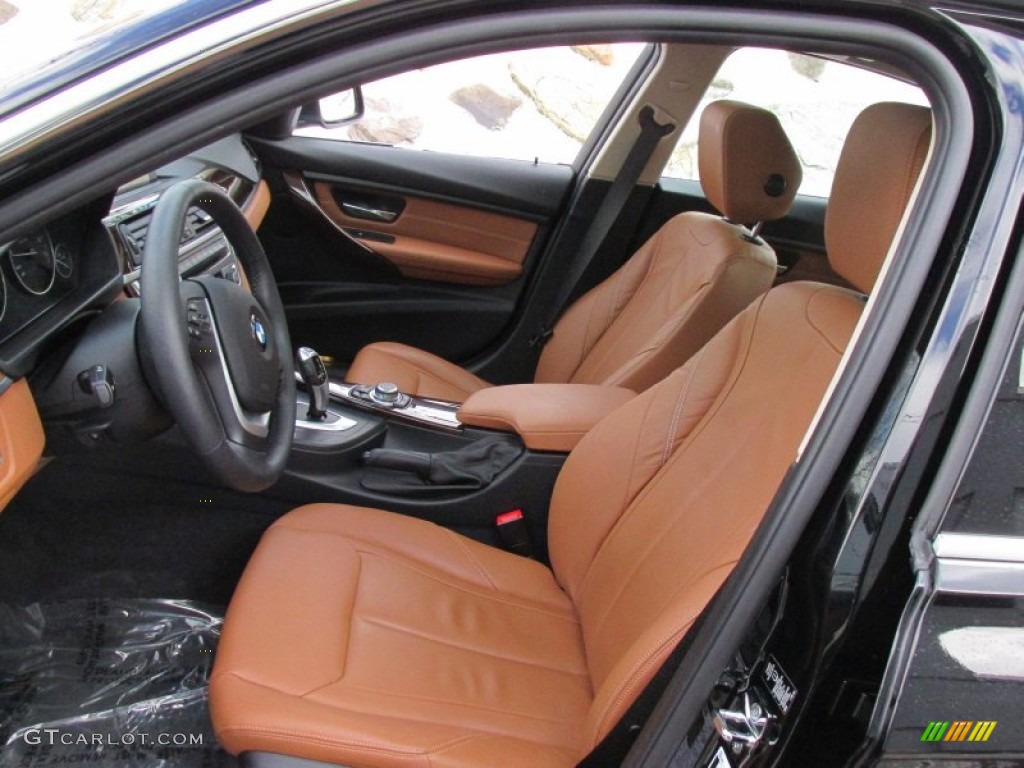 Saddle Brown Interior 2013 BMW 3 Series 328i xDrive Sedan Photo #101217018