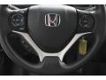 2015 Crystal Black Pearl Honda Civic LX Sedan  photo #11