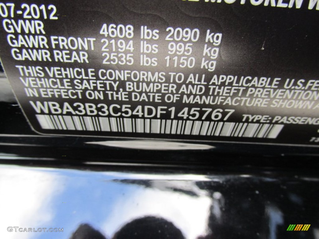 2013 3 Series 328i xDrive Sedan - Jet Black / Saddle Brown photo #19