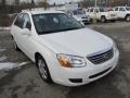 2007 White Kia Spectra EX Sedan  photo #12