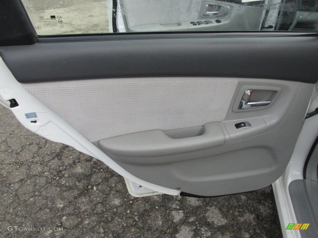 2007 Spectra EX Sedan - White / Gray photo #22