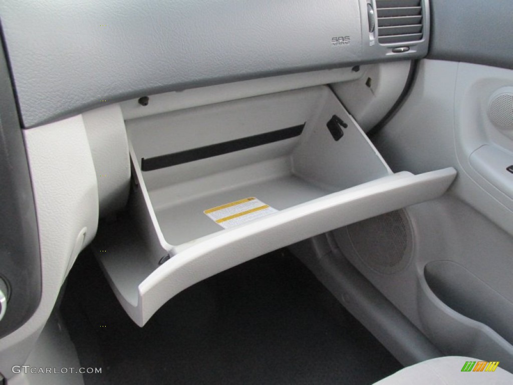 2007 Spectra EX Sedan - White / Gray photo #35