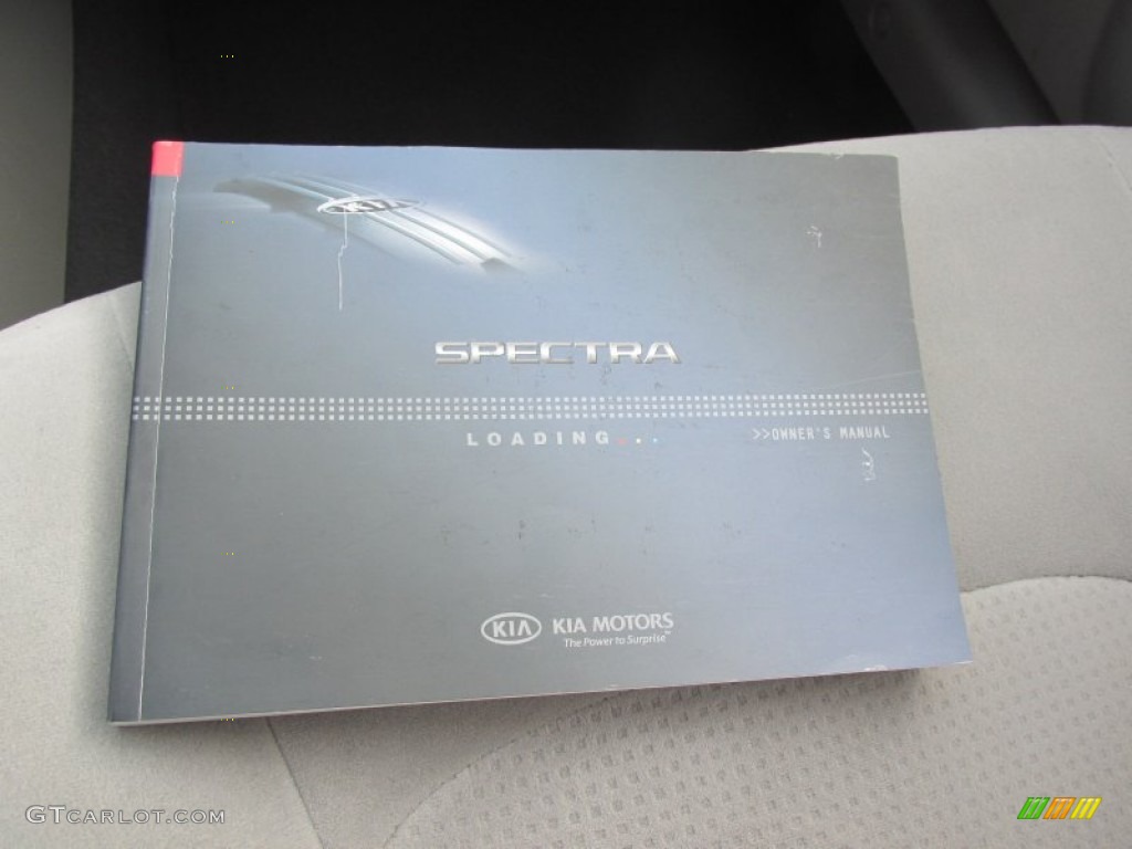 2007 Spectra EX Sedan - White / Gray photo #36