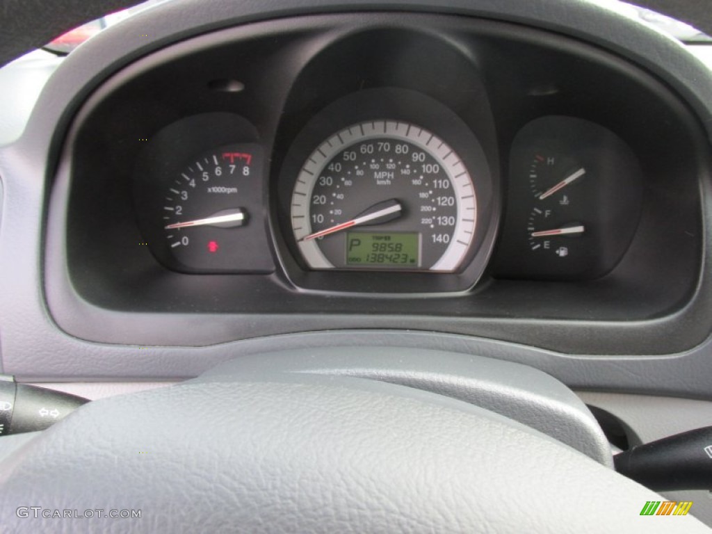 2007 Spectra EX Sedan - White / Gray photo #38