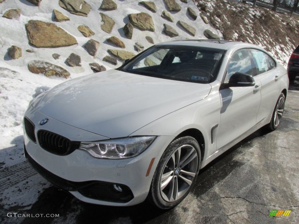 Alpine White 2015 BMW 4 Series 428i xDrive Gran Coupe Exterior Photo #101218530