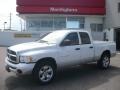 2005 Bright White Dodge Ram 1500 SLT Quad Cab 4x4  photo #1