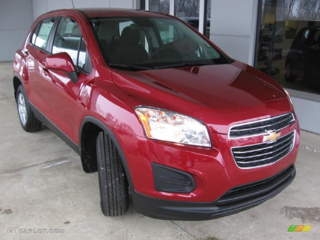 Ruby Red Metallic Chevrolet Trax