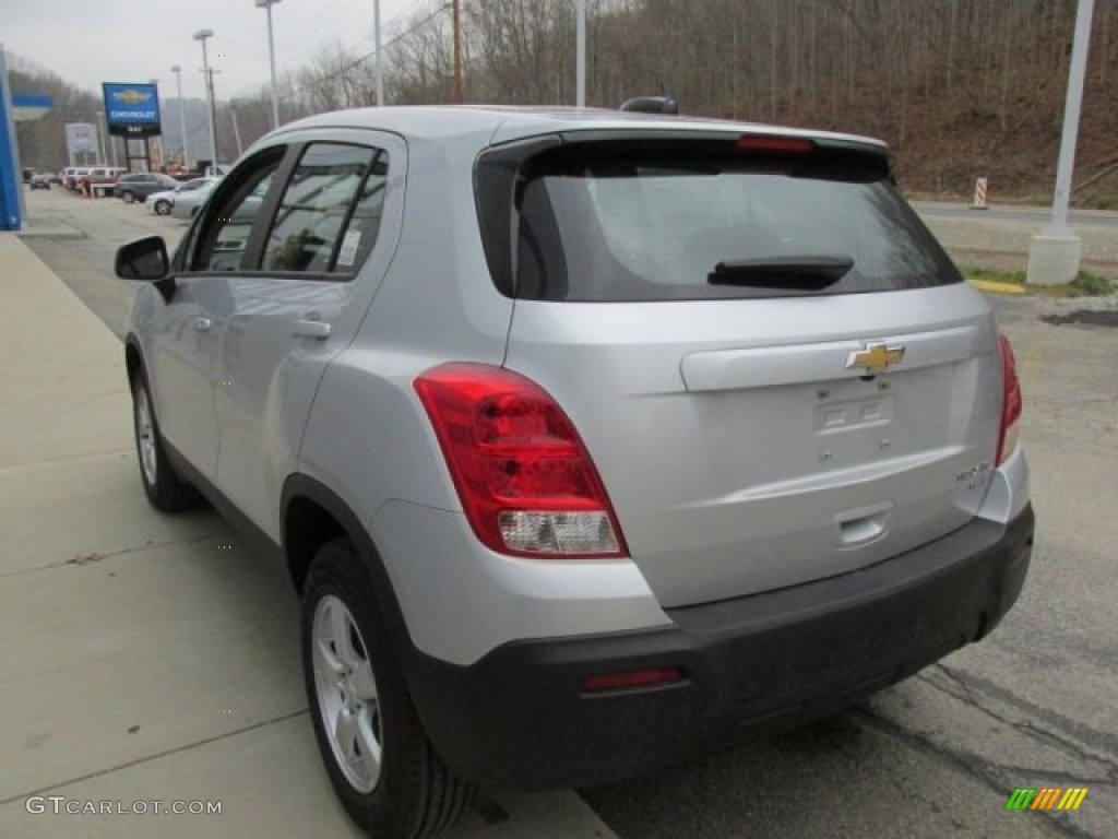 2015 Trax LS AWD - Silver Ice Metallic / Jet Black photo #7
