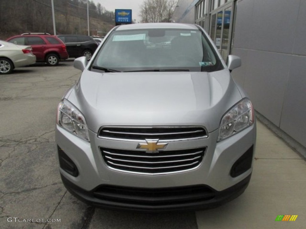 2015 Trax LS AWD - Silver Ice Metallic / Jet Black photo #9