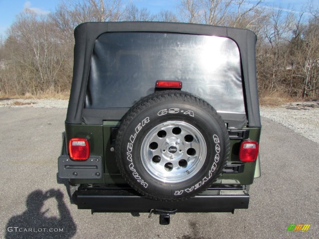 2006 Wrangler X 4x4 - Jeep Green Metallic / Dark Slate Gray photo #4