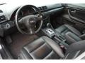 Ebony 2004 Audi A4 1.8T quattro Sedan Interior Color