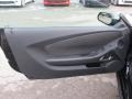 Black 2015 Chevrolet Camaro LT Coupe Door Panel