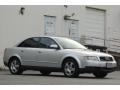 Light Silver Metallic 2004 Audi A4 1.8T quattro Sedan Exterior