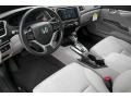 Gray 2015 Honda Civic Hybrid Sedan Interior Color