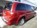 2008 Inferno Red Crystal Pearl Dodge Grand Caravan SXT  photo #7