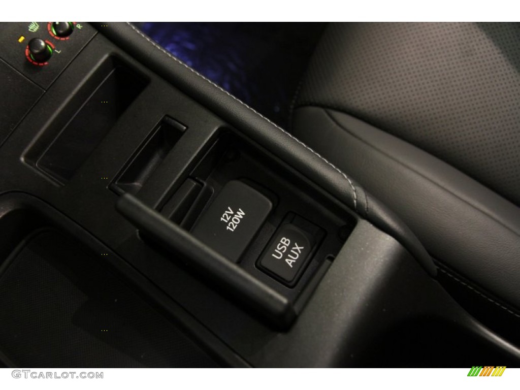 2012 CT 200h Hybrid Premium - Nebula Gray Pearl / Black photo #16