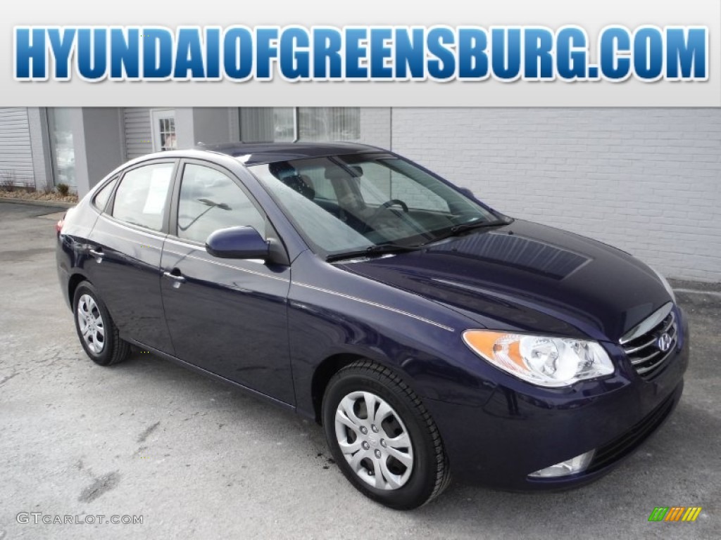 Regatta Blue Hyundai Elantra