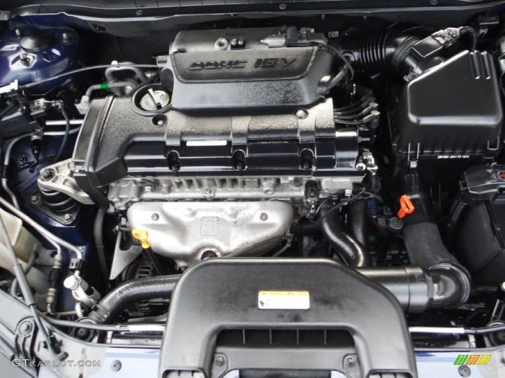 2010 Elantra GLS - Regatta Blue / Beige photo #9