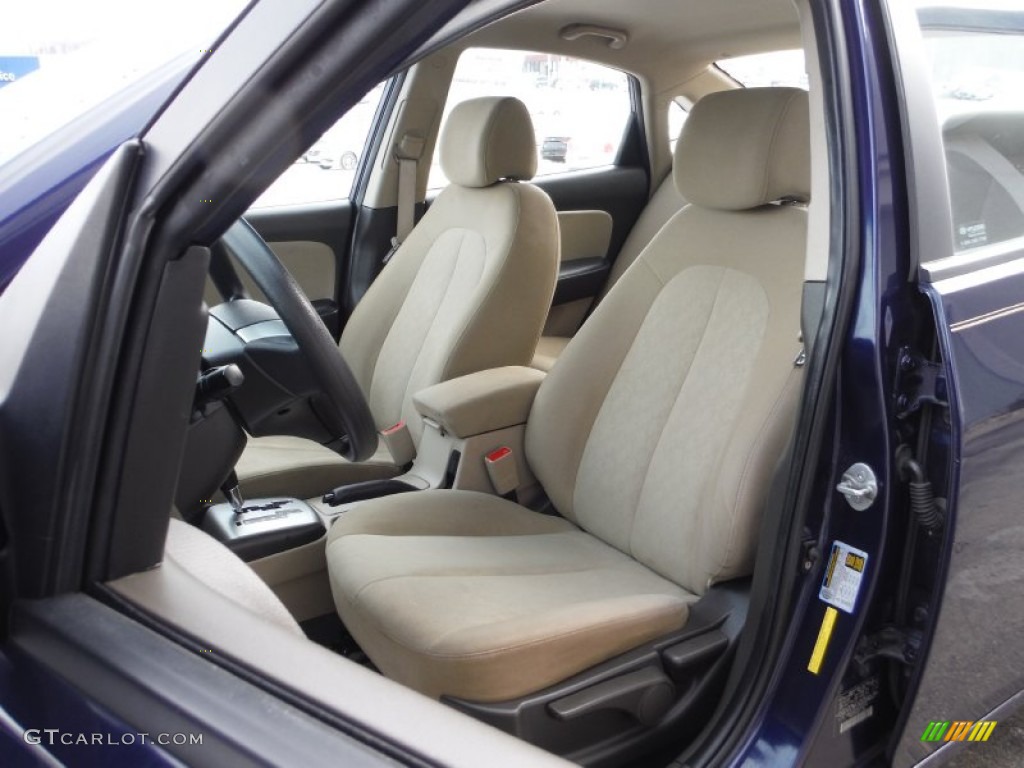 2010 Elantra GLS - Regatta Blue / Beige photo #12