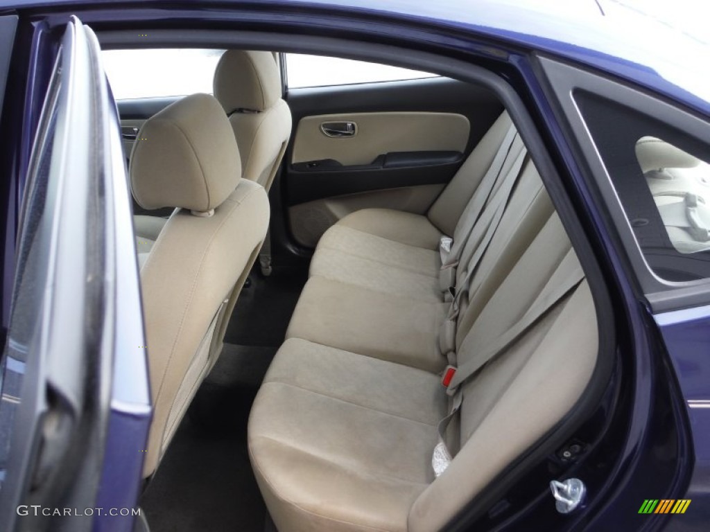 2010 Elantra GLS - Regatta Blue / Beige photo #19