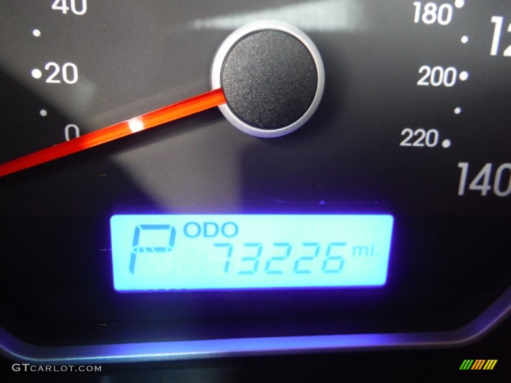 2010 Elantra GLS - Regatta Blue / Beige photo #25