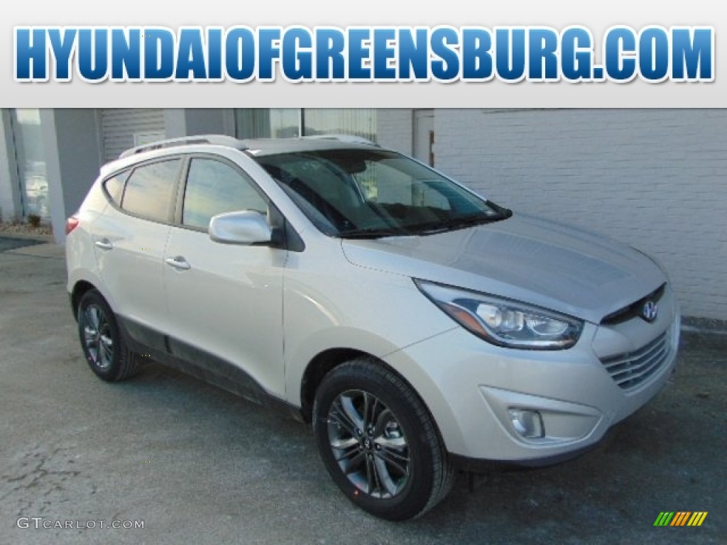 2015 Tucson SE AWD - Diamond Silver / Black photo #1