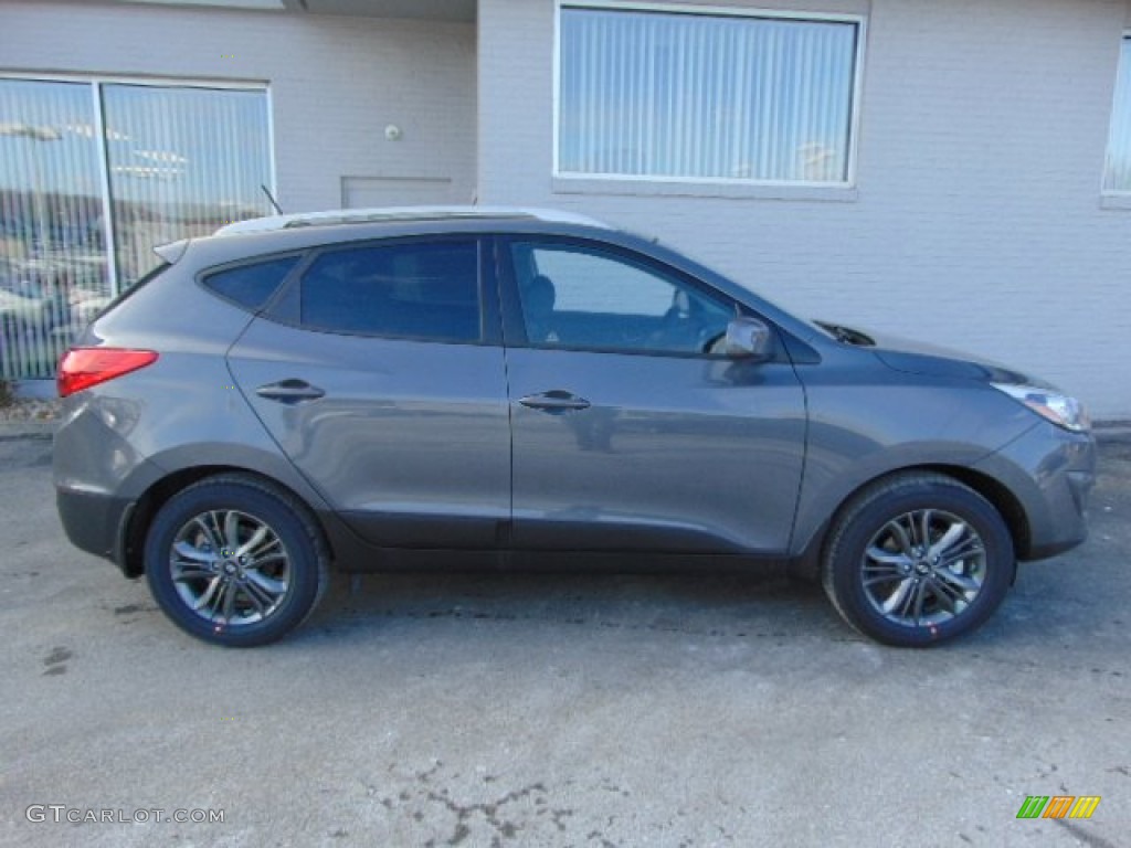 Shadow Gray 2015 Hyundai Tucson SE AWD Exterior Photo #101228145