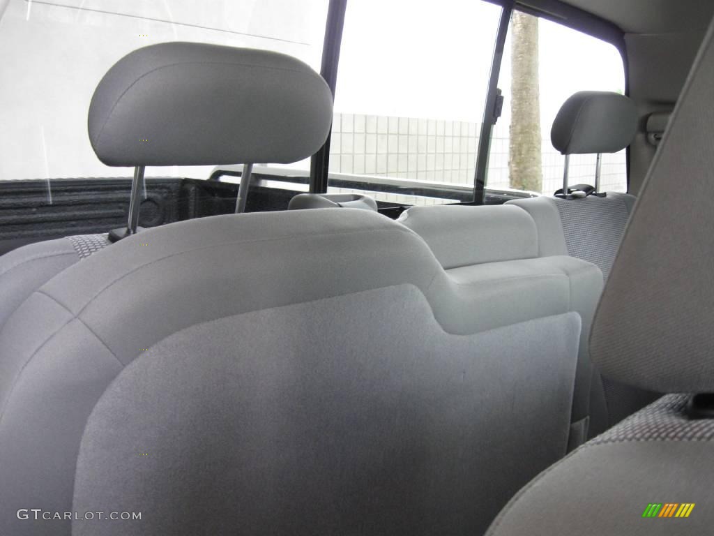 2007 Ram 1500 SLT Quad Cab - Brilliant Black Crystal Pearl / Medium Slate Gray photo #17