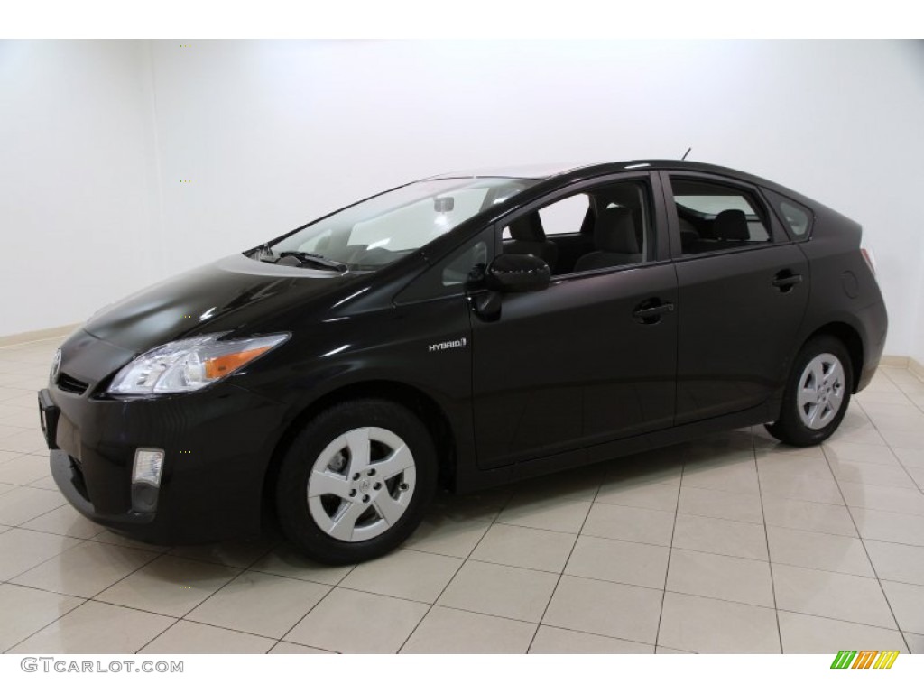 2010 Prius Hybrid II - Black / Dark Gray photo #3