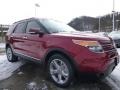 2015 Ruby Red Ford Explorer Limited 4WD  photo #2